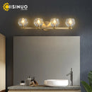 Axyaa Gold Crystal Vanity Light with G9 Socket for Bathroom, Bedroom, Hallway