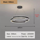 Axyaa Creamy Style Pendant Light: High-end LED Nordic Bedroom Lamp