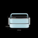 Axyaa 304 Stainless Steel Insulated Lunch Box Microwave Safe for Students at Work