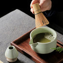 Axyaa Bamboo Tea Set: Whisk, Spoon, Brush - High Quality Japanese Teaware