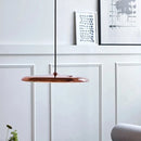 Axya Rose Gold UFO Design Metal Acrylic Pendant Light