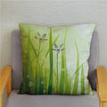 Axyaa Bedroom Tulip Flower Floral Cushion Cover Pillowcase for Sofa