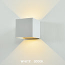 Axyaa LED Motion Sensor Wall Lamp 6W - USB Charging - Bedroom Night Light