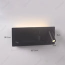 Axyaa LED Wall Lamp with Adjustable Angle and USB Charging Port