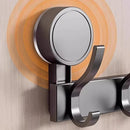 Axyaa Strong Suction Cup Hook Towel Rack for Bathroom and Kitchen