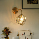 Axyaa Amber Glass LED Wall Lights - Japanese Vintage Wandlamp