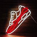 Axyaa Neon Light Sports Shoe Sneakers Decorative Sign for Bedroom & Stores