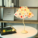 Axyaa Irregular Polka Dot Fabric Table Lamp Night Light
