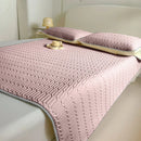 Axyaa Soft Latex Mattress Cover Quilted Summer Bedspread Protector