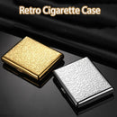 Axya Gold Cigarette Box - Waterproof Metal Case, Sealed Smoking Accessories