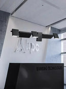 Axyaa Rotatable Long LED Pendant Lights for Modern Minimalist Spaces