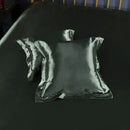 Axyaa Silk Satin Pillowcase Square Throw Pillow Cover 50x50cm