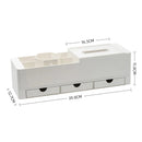 Axyaa Large Makeup Vanity Organizer with Drawers for Cosmetics, Jewelry, Skincare