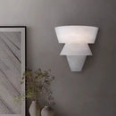 Alabaster Stone Wall Sconce by Axyaa - Elegant Spanish Marble Light for Home Decor