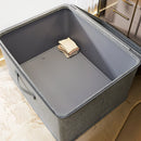 Axyaa Foldable Storage Boxes with Lid - Large Capacity Organizer for Wardrobe