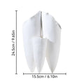 Axyaa Ceramic Tooth Vase Plant Pot for Table Decoration and Flower Arrangement