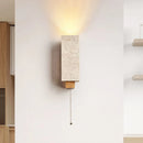 Axyaa Cream Sconce Light: Minimalist LED Wall Lamp for Home Decor & Atmosphere