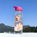 Axyaa Cute Animal Print Water Bottle - Lightweight Leakproof Thermos for School, Travel