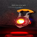 Axya Mini Rechargeable LED Flashlight Keychain Light Outdoor Lantern