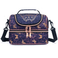 Axyaa Girls' Bento Lunch Bag Set with Ice Pack, Box, & Water Bottle