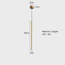 Axyaa Minimalist Pendant Lights: Gold/Black Adjustable Chandeliers for Bedroom, Living, Dining Room