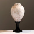 Axyaa Medieval Polka Dot Porcelain Glass Vase for Stylish Living Room Decor