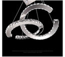 Axyaa Modern LED Crystal Pendant Light for Home Decor