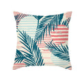 Axyaa Tropical Plant Pillowcase 45*45cm Decor for Home Office Car