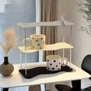 Axyaa 3-Tier Acrylic Beauty Organizer - Space-saving Perfume & Cosmetics Stand