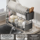 Axyaa Kitchen Draining Rack for Dishes, Bowls, Cups, and Chopsticks