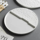 Axyaa Creative Ceramics Dinner Plates Tray Set for Kitchen Dining Home