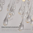 Axyaa Golden Branch LED Chandelier Pendant Lights for Modern Living Room