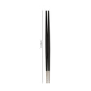 Axyaa Stainless Steel Chinese Chopsticks Set Multi Non-Slip Tableware Wedding