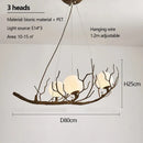 Axyaa Retro Branch Ceiling Chandelier Designer LED Hanging Light for Home Décor