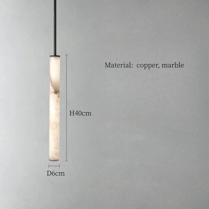 Axyaa Retro Marble LED Chandeliers for Modern Luxury Decor.