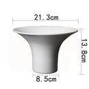 Axyaa Open Floral Arrangement Ceramic Flower Pot for Plant Accessories