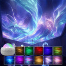 Axyaa Aurora Galaxy Night Light Projector - RGB Water Ripple LED Ambiance