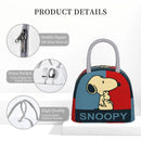 Axyaa Cartoon Dog Insulated Lunch Bag - Large Capacity, Thermal Cooler for School