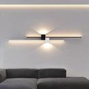 Axyaa Modern Linear Wall Lamp - Sleek Strip Light for Living Room, Bedroom