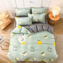 Axyaa Aloe Vera Cotton Four-piece Bedding Set