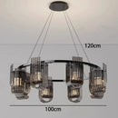 Axyaa Modern LED Pendant Chandeliers for Home Decor and Indoor Lighting