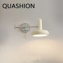Axyaa Nordic LED Wall Sconce Swing Arm Bedside Reading Light Fixture