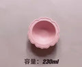 Axyaa Bamboo Fiber Flower Bowl Set - Food Grade Complementary Tableware