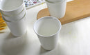 Axyaa Fine Bone  Nespresso Mug Set - 200ML, 6pcs/Lot, White Ceramic Tumbler