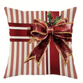 Axyaa Snowman Christmas Pillowcase for Festive Home Decor