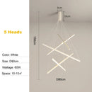 Axyaa LED Ceiling Chandelier: Modern Stair Indoor Lighting Fixture for Home Decoration