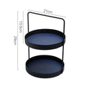 Axyaa Cosmetic Desk Organizer Jewelry Bathroom Makeup Perfume Skin Care Storage Rack