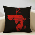 Axyaa Geometric Africa Pattern Sofa Pillow Cover Linen Cushion Case African Decor