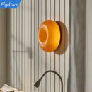 Axyaa Donut Glass Wall Lamp USB Plug LED Touch Switch Table Ornament