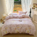 Axyaa Washed Cotton 4-Piece Set - Soft, Comfortable, & Versatile